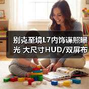 别克至境L7内饰谍照曝光 大尺寸HUD/双屏布局/怀（图1）