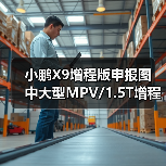 小鹏X9增程版申报图 中大型MPV/1.5T增程混动（图3）