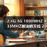 2.4G 4G 1800MHZ 433MHZ玻璃钢天线 20CM N公头 网络复盖无线AP（图2）