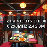 gsm 433 315 310 300 290MHZ 2.4G 3M粘贴试天线 内置PCB 铜圈（图2）