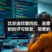 比亚迪郑重回应，善意的批评可接受，恶意的中伤将一追到底！（图2）