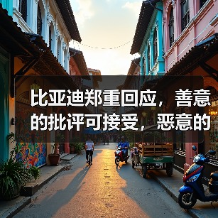 比亚迪郑重回应，善意的批评可接受，恶意的中伤将一追到底！（图1）