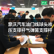 豪沃汽车油门线球头液压支撑杆气弹簧支撑杆卡簧6x6拉杆球珠连接（图4）
