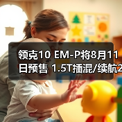 领克10 EM-P将8月11日预售 1.5T插混/续航240km（图1）
