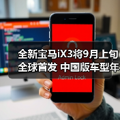 全新宝马iX3将9月上旬全球首发 中国版车型年内（图4）