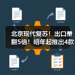 北京现代复苏！出口量翻5倍！明年起推出4款电车（图4）