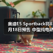 奥迪E5 Sportback将8月18日预售 中型纯电轿车（图3）