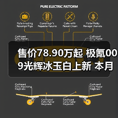 售价78.90万起 极氪009光辉冰玉白上新 本月交付（图4）