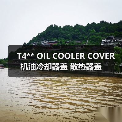T4** OIL COOLER COVER 机油冷却器盖 散热器盖（图1）