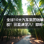 全球10大汽车集团销量榜！比亚迪第八！即将进前5（图3）