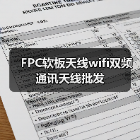FPC软板天线wifi双频通讯天线批发（图3）