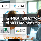 优质生产 汽摩配件紧固件MCLN021s镀铬汽车轮胎防盗螺母（图1）
