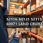 52116-60131 52115-60071 LAND CRUISER 兰德酷路泽挡泥板支架（图4）