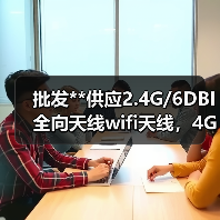 批发**供应2.4G/6DBI全向天线wifi天线，4G天线，3G天线（图2）