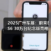 2025广州车展：蔚来ES6 30万台纪念版亮相（图1）