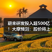 蔚来研发投入超500亿！大摩预测：股价将上涨50%（图3）