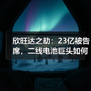 欣旺达之劫：23亿被告席，二线电池巨头如何被时代卡住喉咙？（图2）