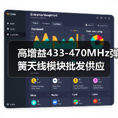 高增益433-470MHz弹簧天线模块批发供应（图4）