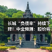 长城“负债率”持续下降！中金预测：股价将上涨60%（图2）