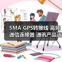 SMA GPS转接线 高频通信连接器 通讯产品适配方案（图3）