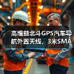 高增益北斗GPS汽车导航外置天线，3米SMA接头（图3）