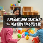 长城新能源销量激增25% 8缸超跑即将震撼登场（图1）