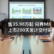 售35.98万起 问界M8上市200天累计交付突破12000（图1）
