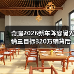 奇瑞2026新车阵容曝光 销量目标320万辆背后的实力(图3) 奇瑞2026新车阵容曝光 销量目标320万辆背后的实力(图3)