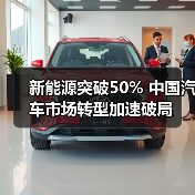 新能源突破50% 中国汽车市场转型加速破局(图4) 新能源突破50% 中国汽车市场转型加速破局(图4)