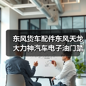 东风货车配件东风天龙大力神汽车电子油门踏板总成 1108010-D95D0（图2）