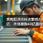 吉利起诉欣旺达索赔23亿,市值暴跌60亿真相曝光(图1) 吉利起诉欣旺达索赔23亿,市值暴跌60亿真相曝光(图1)