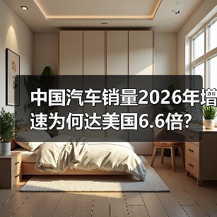 中国汽车销量2026年增速为何达美国6.6倍?(图2) 中国汽车销量2026年增速为何达美国6.6倍?(图2)