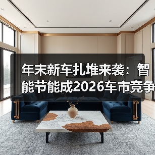 年末新车扎堆来袭：智能节能成2026车市竞争主线（图4）
