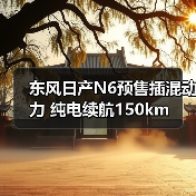 东风日产N6预售插混动力 纯电续航150km（图4）
