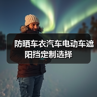 防晒车衣汽车电动车遮阳挡定制选择（图2）