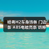 哈弗H2车身饰条 门边条 ABS电镀亮条 防擦条 汽车装饰件批发（图4）