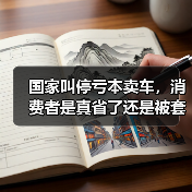 国家叫停亏本卖车，消费者是真省了还是被套路？（图1）