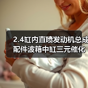 2.4缸内直喷发动机总成配件波箱中缸三元催化器缸盖（图3）
