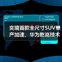 奕境首款全尺寸SUV量产加速，华为乾崑技术整合打造智能旗舰（图2）