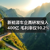 新能源车企高研发投入400亿 毛利率仅10.2%难盈利（图3）