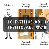 1C1P-7H103-AB，1C1P7H103AB，发动机曲轴位置传感器转速传感器（图4）