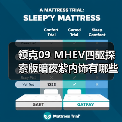 领克09 MHEV四驱探索版暗夜紫内饰有哪些亮点？（图4）