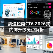凯迪拉克CT6 2026款内饰升级亮点解析（图3）