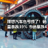 理想汽车也亏损了！销量暴跌39% 市值暴跌400多亿（图1）
