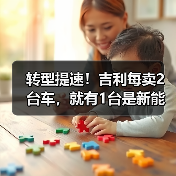 转型提速!吉利每卖2台车,就有1台是新能源(图2) 转型提速!吉利每卖2台车,就有1台是新能源(图2)
