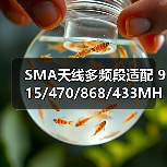 SMA天线多频段适配 915/470/868/433MHz 2.4G 3G 4G 5.8G(图1) SMA天线多频段适配 915/470/868/433MHz 2.4G 3G 4G 5.8G(图1)