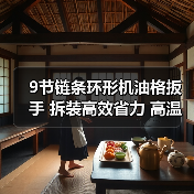 9节链条环形机油格扳手 拆装高效省力 高温耐腐蚀（图2）