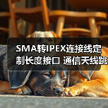 SMA转IPEX连接线定制长度接口 通信天线跳线低频线工厂（图3）