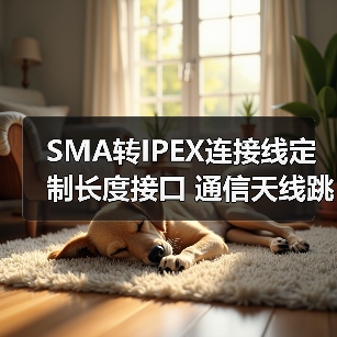 SMA转IPEX连接线定制长度接口 通信天线跳线低频线工厂（图2）