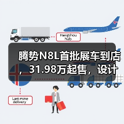 腾势N8L首批展车到店,31.98万起售,设计亮点值不值?(图3) 腾势N8L首批展车到店,31.98万起售,设计亮点值不值?(图3)